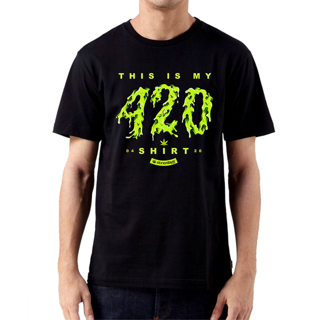 This is my 420 Shirt Men's Black Tee