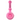 Front view of The Kenny Pipe, a compact, clear glass pipe with a simple, rounded design.