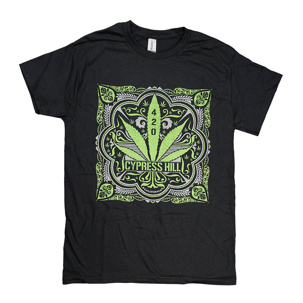 Cypress Hill 420 Leaf T-Shirt