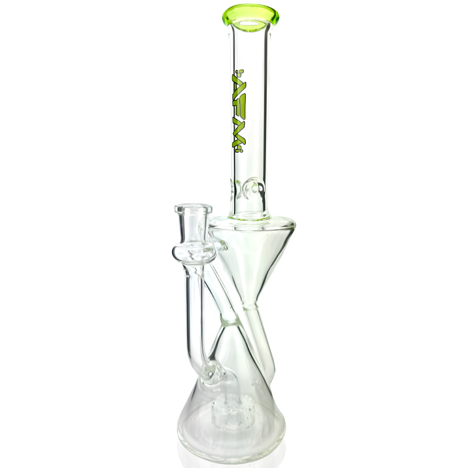 Time Clear Glass Recycler Rig