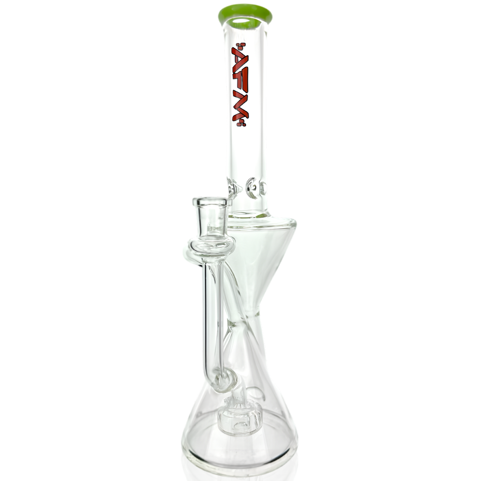 Time Clear Glass Recycler Rig