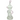 Looking Glass Clear Recycler Rig shown in a three-quarter view, highlighting its clear glass construction and intricate bubbler design.