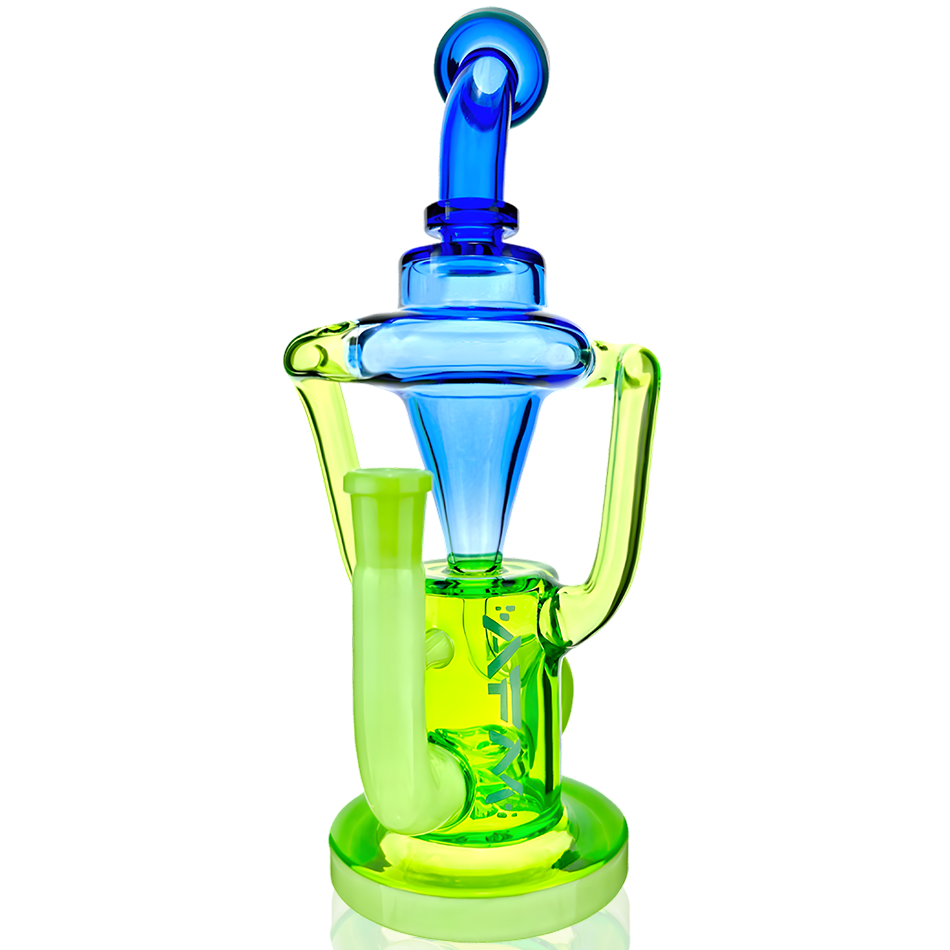 Palermo Double Glass Recycler Dab Rig