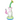 Front view of the Drain Incycler Rainbow Color Glass Rig, featuring a colorful, multi-layered glass construction on a white surface.