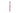 Centered vertical close-up of the pink metallic ONGROK USA Taster Bat - Aluminum One-Hitter against a white background, showing its textured mouthpiece and slim shaft.