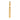 Close-up front view of the gold-toned ONGROK USA Taster Bat - Aluminum One-Hitter centered on a white background.