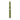 Centered close-up of the green ONGROK USA Taster Bat - Aluminum One-Hitter showing its tapered mouthpiece and white logo on a white background