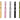 Row of five vertical metal tubes photographed front-on on a white background, showing the ONGROK USA Taster Bat - Aluminum One-Hitter in gold, pink, silver, black, and green finishes.
