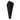 Front view of the Token Hand Pipe, a sleek black smoking pipe with a minimalist design against a plain white background.
