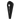 A studio shot of the Token Hand Pipe, showcasing its smooth, dark design against a plain white background.