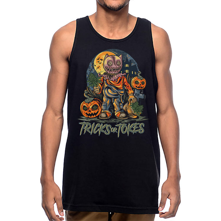 Tricks or Tokes Tank Top