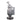 Front view of the Tropicalia Pineapple Dab Rig, a detailed glass sculpture resembling a pineapple on a reflective surface.