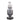 The Tropicalia Pineapple Dab Rig is pictured from a low angle, showcasing its clear glass and pineapple-inspired design on a reflective surface.