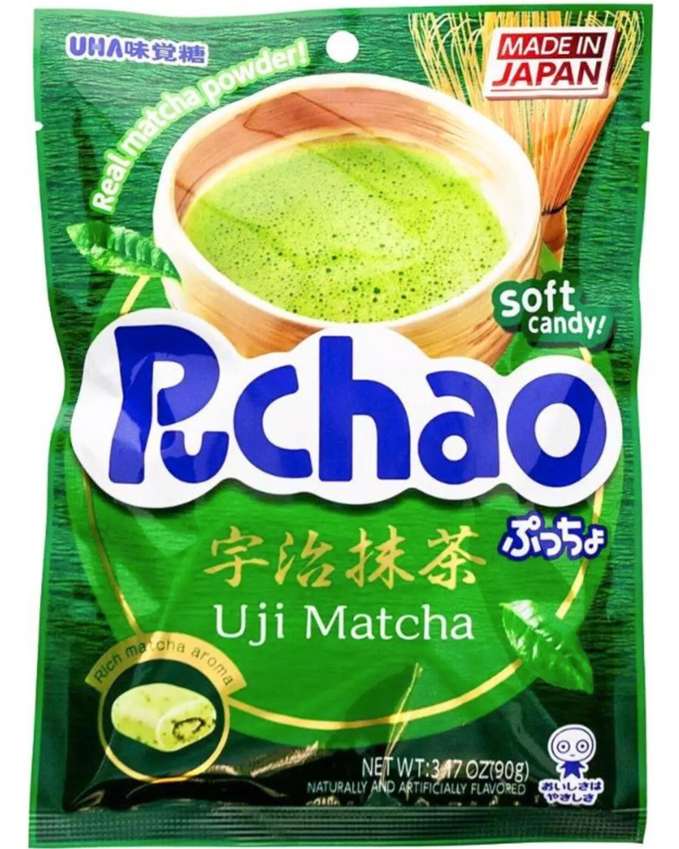 Puchao Soft Chewy Candy - Uji Matcha