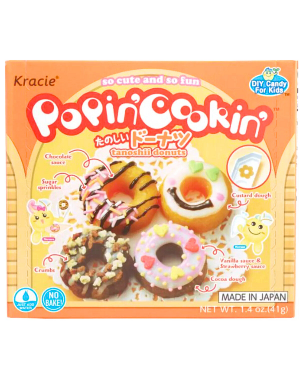 Kracie Popin Cookin DIY Candy Making Kit Donuts