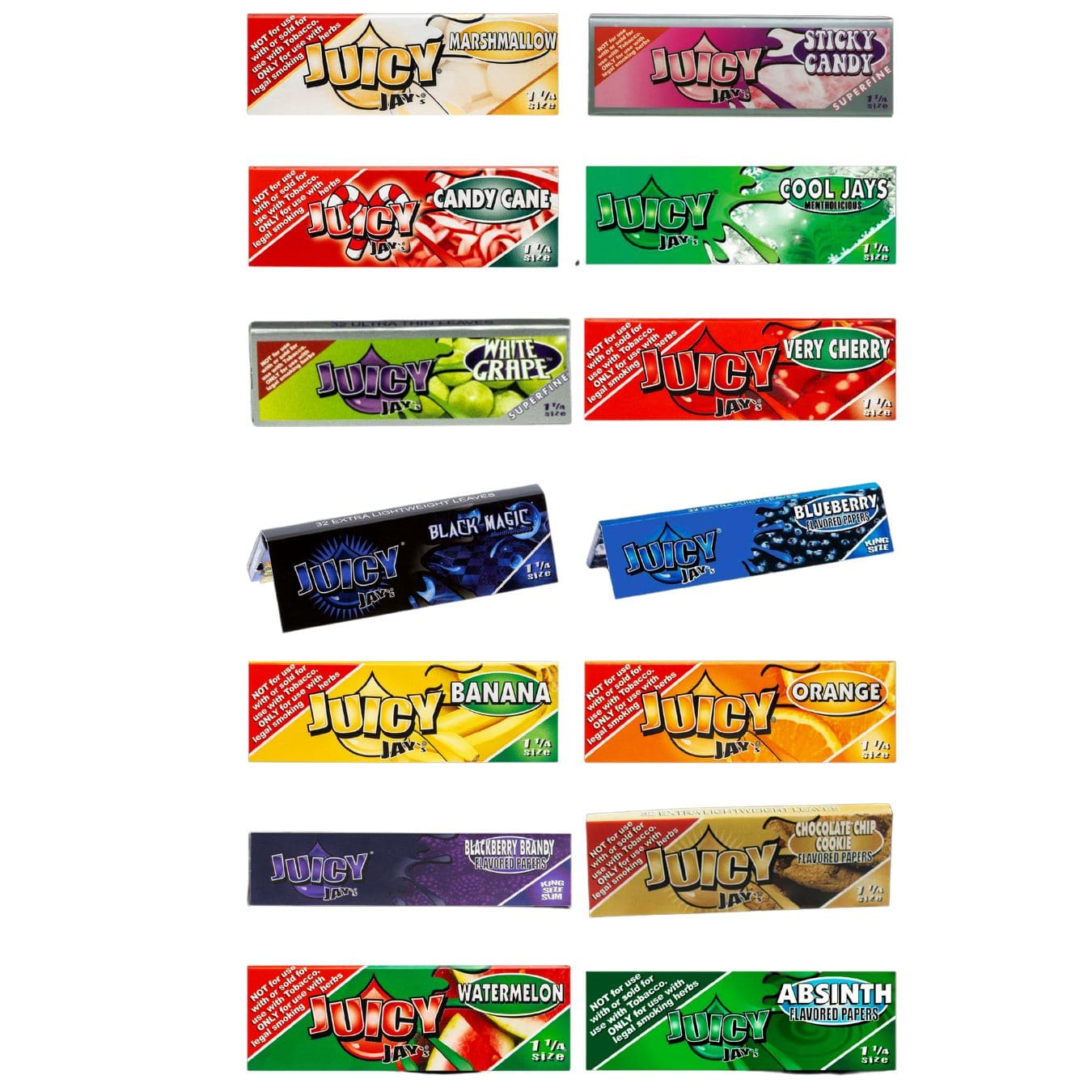 Juicy Jay's Assorted Rolling Papers 5-Pack