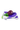 Front view of the Eggplant Pipe, a purple glass pipe against a white background.