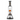 A front view of the Volcano XL Bong, showcasing its clear glass construction and simple, cylindrical shape.