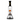 A front view of the Volcano XL Bong, showing the clear glass construction and simple beaker shape against a plain black background.
