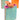 Primate Glass Multicolor Layered Wood Dugout “Mini Rainbow Rail” – 3″ – Assorted Colors
