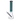 A front view of the 15-inch Cali Cloud X beaker water pipe, showcasing its thick base and engraved design against a plain white background.