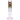 Front view of the 10-inch Do Not Panic Straight Tube with Tree Perc, showcasing its clear glass construction and simple tube shape.