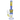 Front view of the 11-inch Galaxy Color Water Pipe with Showerhead Perc, showcasing its clear glass construction and unique color accents.