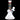 A front view of the 7-inch Dazzling Diamond Beaker with Colorful Tube, showing a clear glass beaker with a bright, patterned tube.
