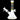 A front view of the 7-inch Dazzling Diamond Beaker with Colorful Tube, showcasing its clear glass construction and patterned design.