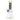 A front view of the 7-inch Dazzling Diamond Beaker with Colorful Tube, showcasing its clear glass and vibrant tube design.