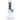 Front view of the 7-inch Dazzling Diamond Beaker with Colorful Tube, showing its clear glass construction and vibrant, patterned tube.
