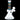 A three-quarter view of the 7-inch Dazzling Diamond Beaker with Colorful Tube, showing the glass beaker's colorful patterned tube.