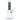 A front view of the 7-inch Dazzling Diamond Beaker with Colorful Tube, showcasing its clear glass construction and vibrant colorful accents.