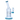 Angled close-up of the Cloud Cali Inc DankStop 8-inch Showerhead Dual-Use Water Pipe w/ Colored Accents showing teal rim details.