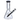 A front view of the Cali Cloud X 7mm 12-inch beaker with a colored mouthpiece, captured in a studio setting.