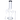 Front view of the 14-inch Zig Zag Straight Tube Water Pipe, showing a clear glass tube with a simple, elongated form.