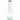 Front view of the 14-inch Zig Zag Straight Tube Water Pipe, showing a clear glass tube with a wide, stable base.