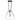 A front view of the 9mm 10-inch Flat Base Beaker Water Pipe, showcasing its clear glass construction and simple beaker shape.