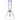 Front view of the 9mm 10-inch Flat Base Beaker Water Pipe, showing its clear glass construction and simple beaker shape.