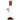 Pulsar Pulsar Wood on Glass Straight Tube Bong - 14.25" / 14mm F