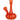 Gift Guru Pulsar Pumpkin Glass Water Pipe - 7.25" / 14mm F