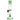 Pulsar Pulsar Christmas Tree Perc Glass Straight Tube Bong - 13" / 14mm F