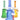 6B Glass Frosted Star Water Pipe – 9½″ – Assorted Colors