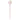 Top-down studio view of the Pulsar Fruit Series Peaches & Cream Glow in The Dark Dab Rig Kit - 8" / 14mm F showing a long pale-pink glass dabber with a rounded peach-shaped end and two small green leaves.