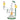 Pulsar Pulsar Holidaze Series Glass Dab Rig Set | 8.25" | 14mm F Ginger Bread Man