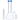Front view of the 8-inch 4mm Beaker with Colored Mouthpiece, displaying its clear glass construction and simple beaker shape.
