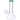 Front view of the 8-inch 4mm Beaker with Colored Mouthpiece, showing a clear glass beaker with a vibrant colored mouthpiece.