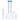 Front view of the 8-inch 4mm Beaker with Colored Mouthpiece, showcasing its clear glass construction and blue mouthpiece detail.