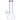 A front view of the 8-inch 4mm Beaker with Colored Mouthpiece, showing the clear glass beaker with a colored mouthpiece.