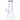 Front view of the 8-inch 4mm Beaker with Colored Mouthpiece, showing its clear glass construction and simple beaker shape.